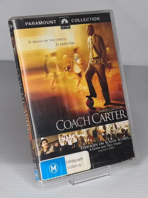 Coach Carter DVD Samuel L. Jackson Robert Ri'chard Ashanti Rick Gonzalez