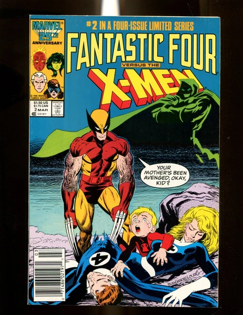 FANTASTIC FOUR VS X-MEN 2 (9.8) NEWSSTAND MARVEL (b066)
