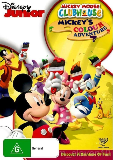 Mickey Mouse Clubhouse Mickey's Big Splash Hawaiian Luau Kids Beach Movie  DVD