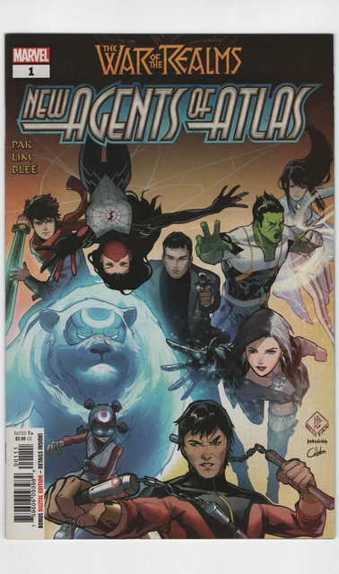 New Agents of Atlas War of the Realms #1 1st App Luna Snow Marvel Comics 2019