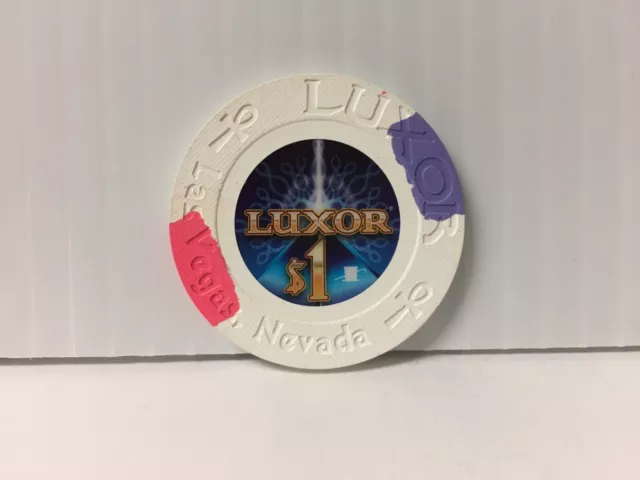 $1 Casino Chip -- Luxor Hotel Casino -- Las Vegas Nevada -- "Collectible"