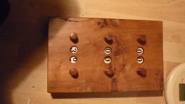 Compteurs points, billard français