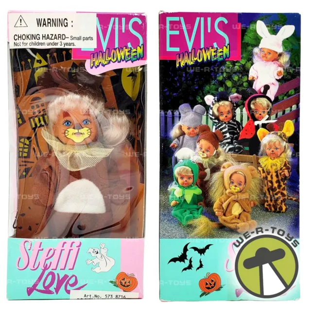 Steffi Love Evi's Halloween Kleine Bär Puppe Mit Kostüm Simba Spielzeug NRFB