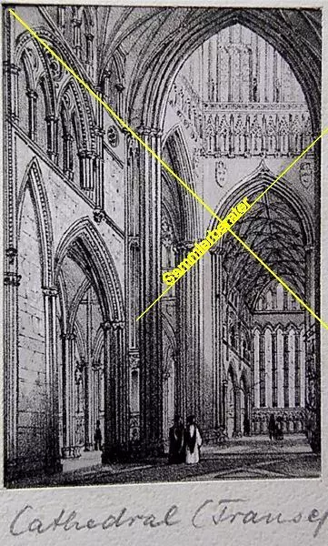 Stich: Cathedral Transept. um 1880 (24865)