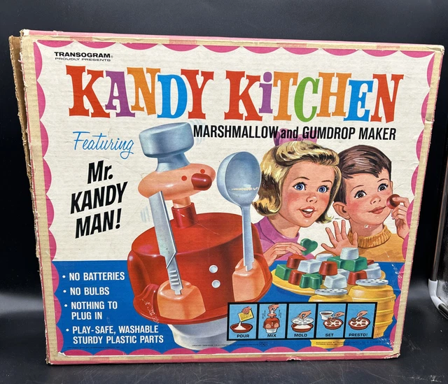 Kandy Kitchen Sign TRANSOGRAM KANDY KITCHEN 1966 1967 Original Box Complete NEVER OPENED £ ...