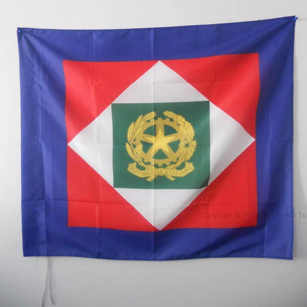 Bandiera Tavolo Presidente Repubblica Italiana - 15x15 Cm, Con Asta, Per Collezionismo O Eventi - Foto 6