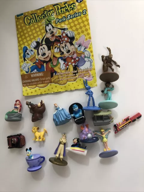 Disney Collector Pack Series 2 Two Miniature Character Figures You Choose