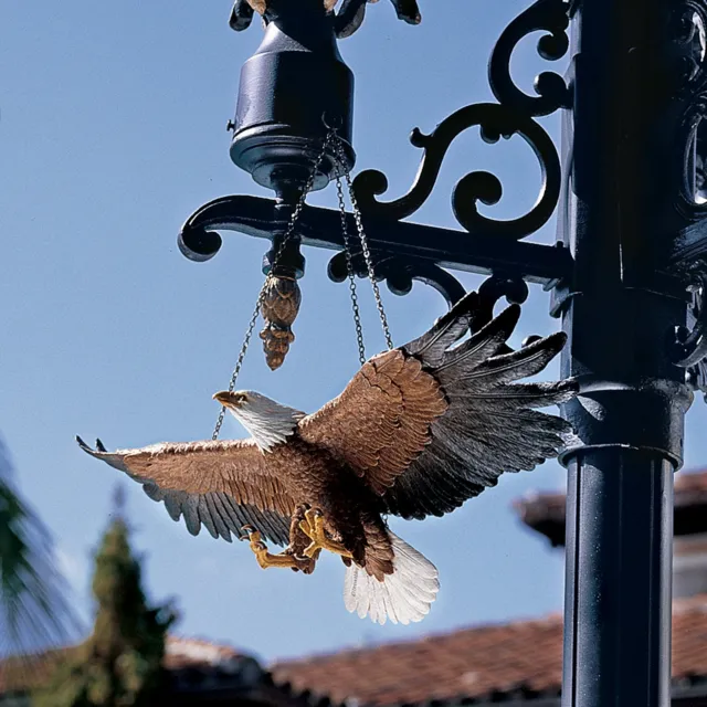 Design Toscano Flight of Freedom Hanging Eagle Sculpture