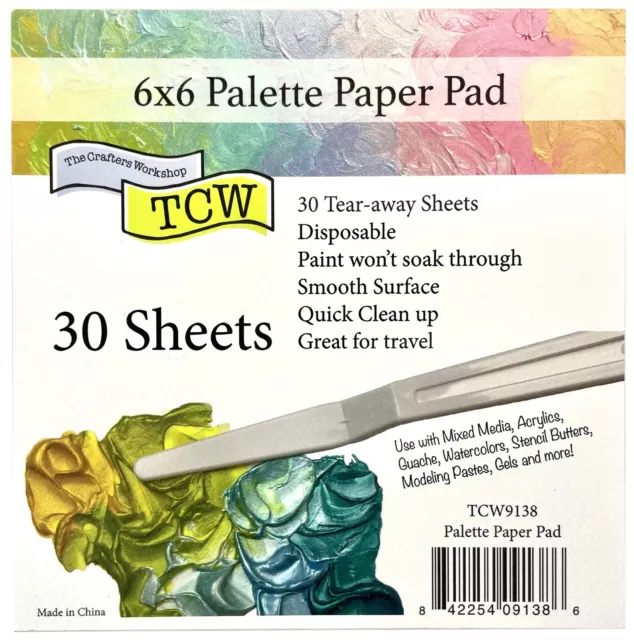 Paleta de papel Crafter's Workshop 30/hojas