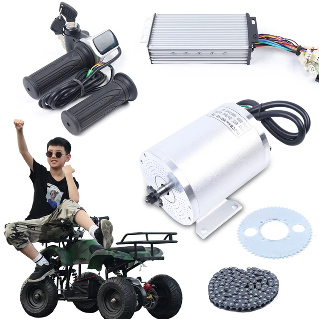 ELECTRIC BRUSHLESS DC Motor Kit High Speed Motor Controller For Ebike