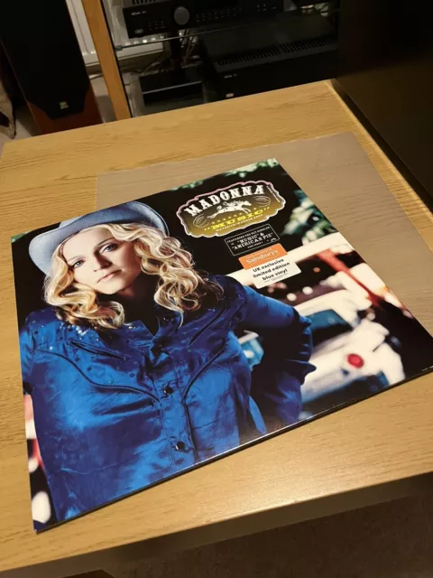 Madonna Music Sainsbury UK Exclusive Limited Edition Blue Vinyl