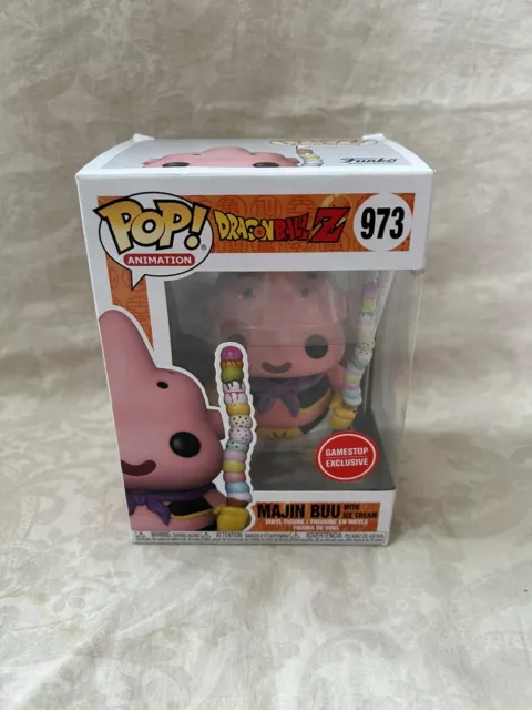 Funko Pop! And Tee Animation Dragonball Z Majin Buu With Ice Cream GameStop  Exclusive Figure #973 - FW21 - US