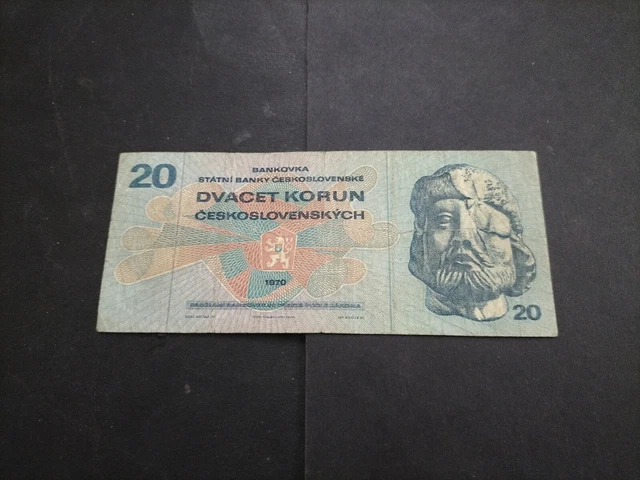 Czechoslovakia 20 Korun 1970