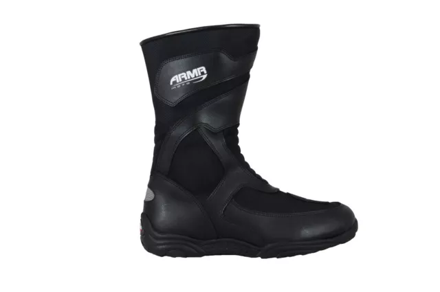 ARMR MOTO SUGO Tour Waterproof, Breathable Motorcycle Boot Black ...