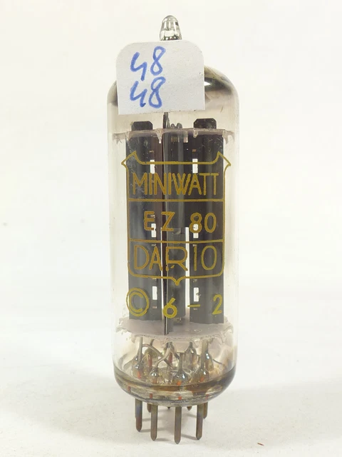 Lampe EL84 Dario - Tubes électroniques - Testée Forte - Occasion
