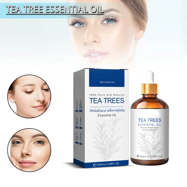 Tea Tree Essential Oil 30ml for Toenail Fungus Hair Damage Skin B