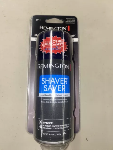 Limpiador y lubricante aerosol protector de afeitadora REMINGTON SP-4 3,8 OZ NUEVO en paquete