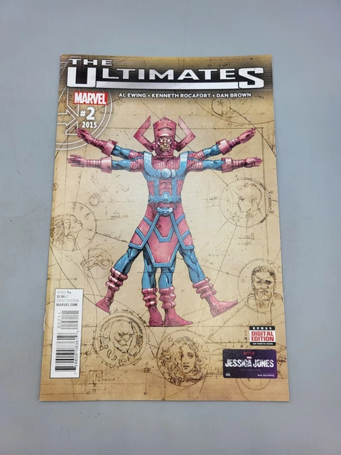 Ultimates Vol 3 #2 February 2016 Lifebringer Illustrated Marvel Comic Book