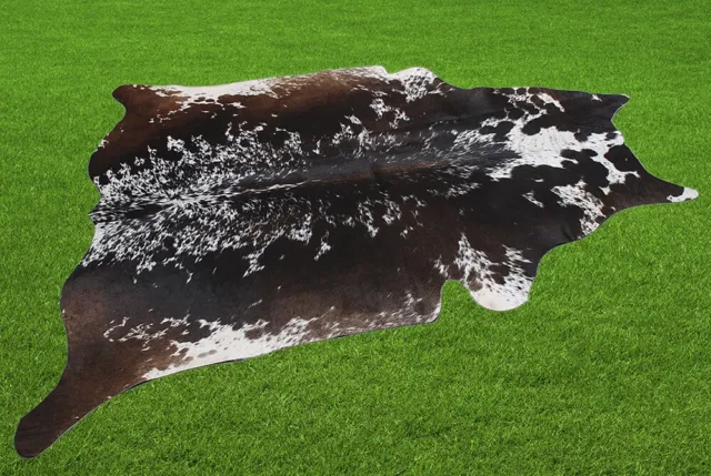 Nuevas alfombras de cuero de vaca cuero de vaca 26,99 pies cuadrados (67""x58") piel de vaca U-4978