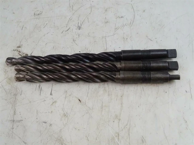 (3) Melcut  Step Drill, Morse Taper , HP-0010