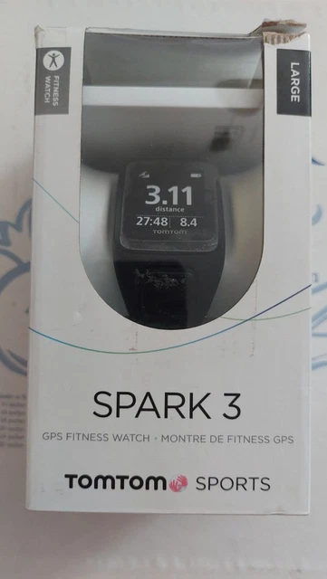 SPORTWATCH OROLOGIO TomTom SPARK 3 CARDIO GPS TAGLIA L LARGE RUN RUNNING CORSA