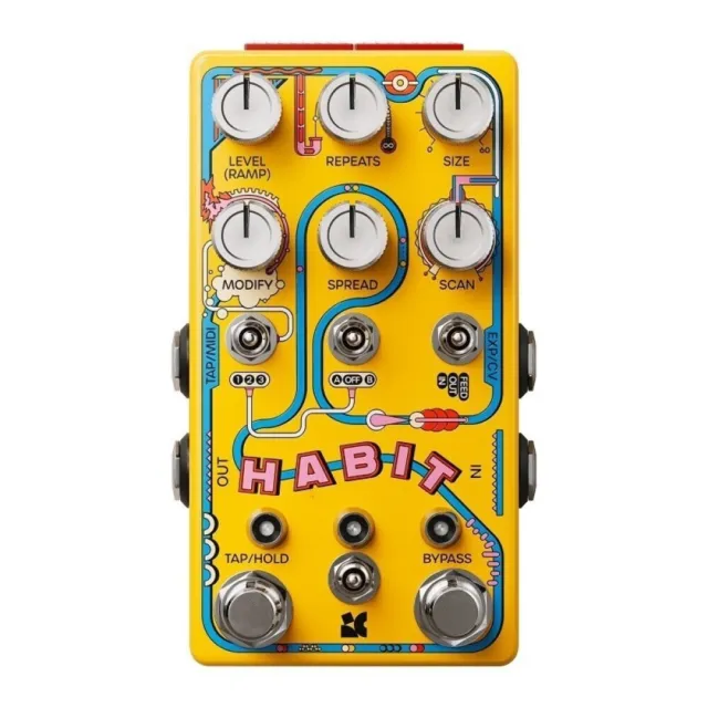 Chase Bliss Audio Habit Delay Guitar Effect Pedal NEW