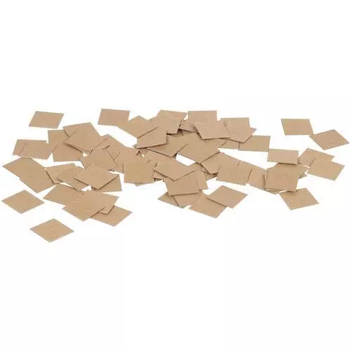 Myboxsupply 2.5x2.5cm Vci Papier 13.6kg Feuilles, 25000 Par Étui