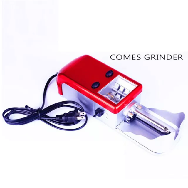 220V Cigarette Rolling Machine Electric Automatic Tobacco Roller Injector Maker