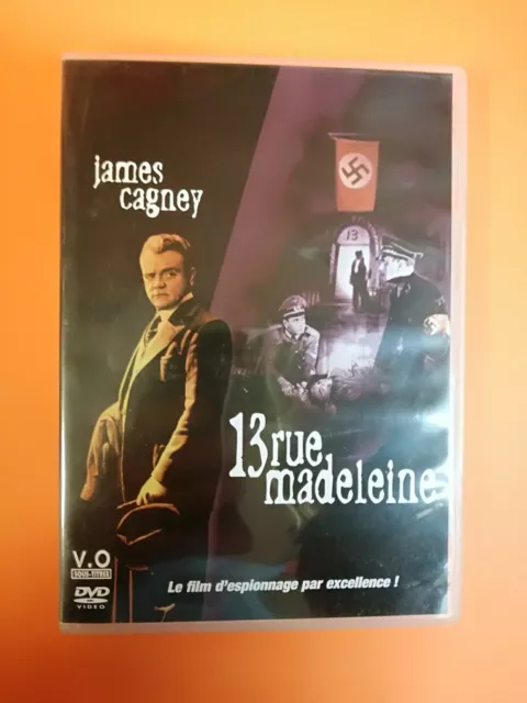 DVD - 13 RUE MADELEINE - James Cagney Guerre Drame Espionnage Com9 VF Yooplay C4
