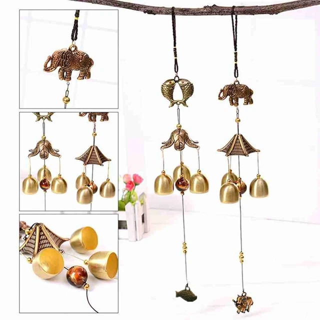 à la main Carillons éoliens Décor de jardin Pendentif Cloche Ornement suspendu