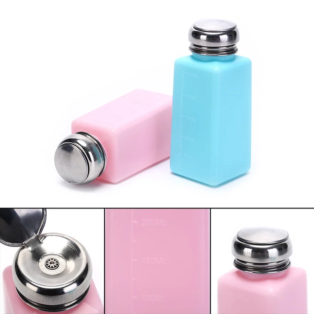 Dispensador de bomba vacía contenedor limpiador removedor de esmalte de uñas 250 ml _reino Unido
