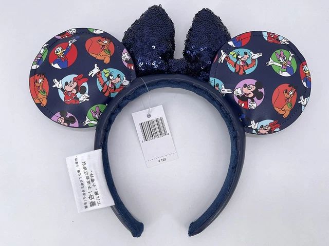 DISNEY 2026 DAISY Goofy Mickey Mouse and Friends Sequin Bow Minnie Ears ...