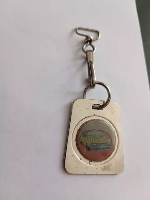 Rare Porte-clés Visiomatique Automobile AUDI sans Garage Keychain vintage 60'