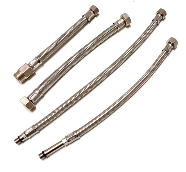 TUBO FLESSIBILE ESTENSIBILE INOX 304 PER ACQUA - Foto 7