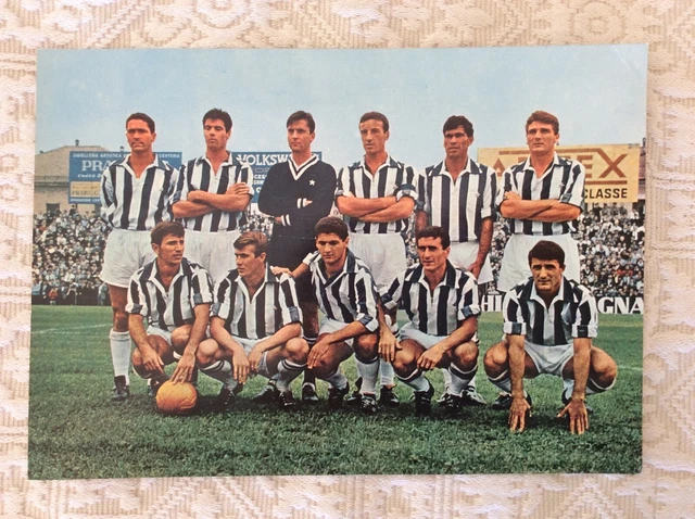 Cartolina fc Juventus 1965-66 - Collezionismo In vendita a Novara
