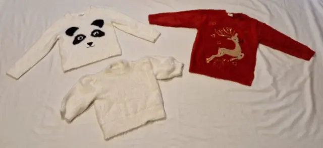 Pacchetto maglione per bambine - età 6 - 7 - (Next, M&Co, bambini, F&F)