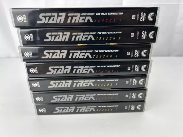 Star Trek The Next Generation Complete Seasons 1-7 DVD 48 Discs