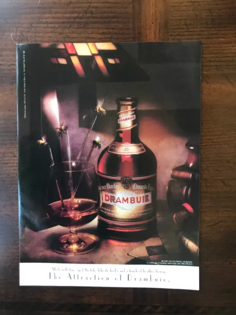 1994 vintage original print ad Drambuie Liqueur Aged Scotch