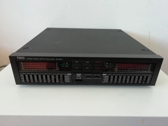 TRIO KENWOOD STEREO Double Graphic Equalizer GE-900W £25.97