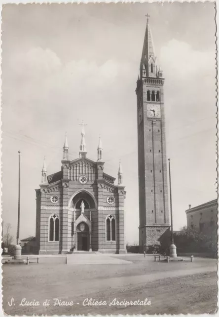 S.lucia Di Piave - Chiesa Arcipretale (Treviso) 1971