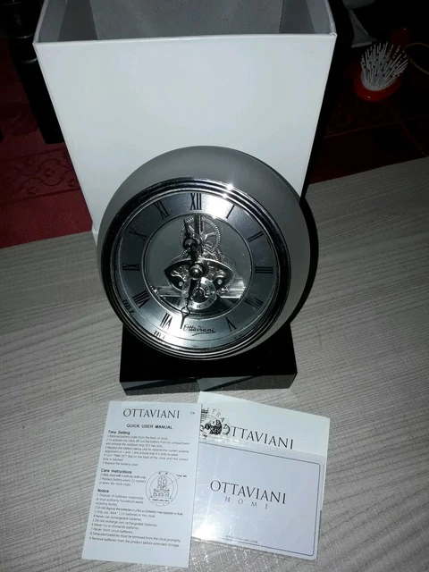 Orologio da Tavolo Sveglia in Cristallo Ottaviani - Arredamento e Casalinghi In vendita a Torino