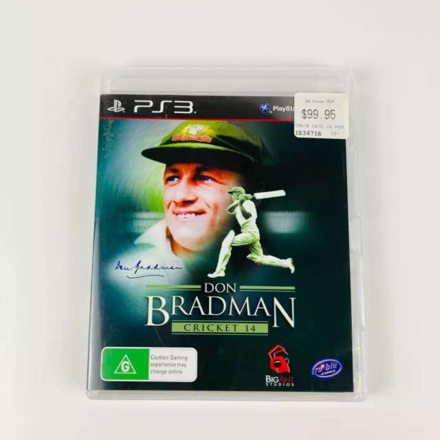 Ps3 don sales bradman cricket 14