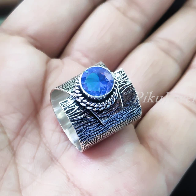 Bague Artisanale Berbère Amazigh - Faite Main, Tradition Maroc - Taille 16/58 Femme - Neuf Sans Boîte