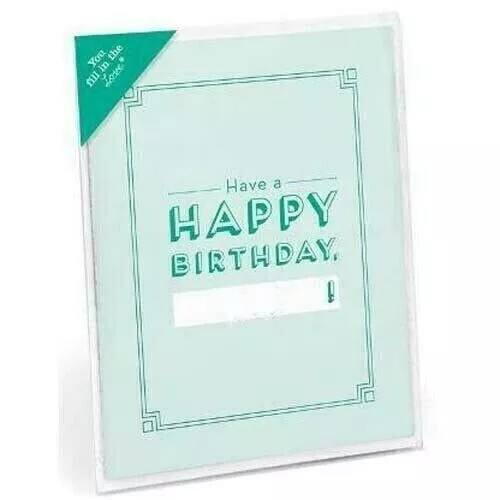 Have a Happy Birthday, Pal! booklet by Knock Knock - New in Original Package 