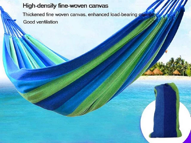 HAMMOCK Camping Outdoor Beach Picnic Swing Bed Camping Single Hangmat Free Ship