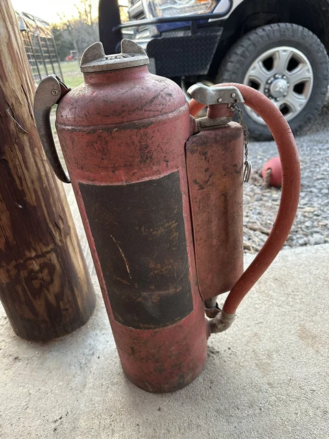 Ansul 20lb ABC Dry Chemical Fire Extinguisher Vintage