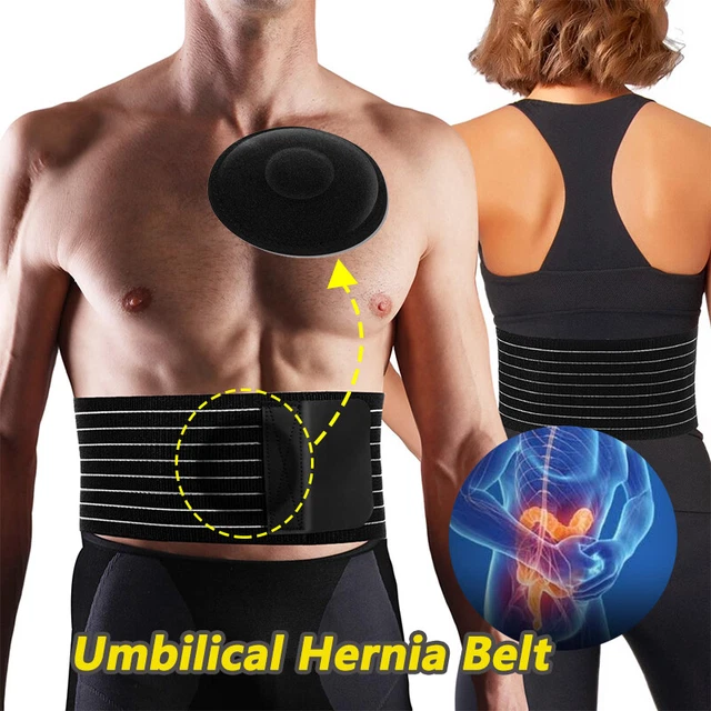 UMBILICAL HERNIA BELT Abdominal Hernia Binder Belly Button Navel Hernia ...