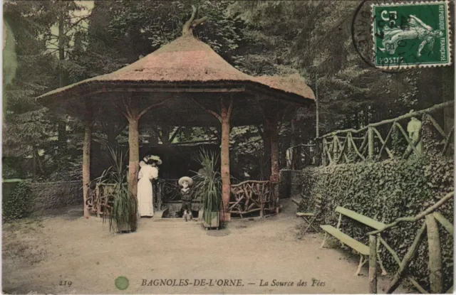 CPA Bagnoles de L'Orne La Source des Fees FRANCE (1053999)