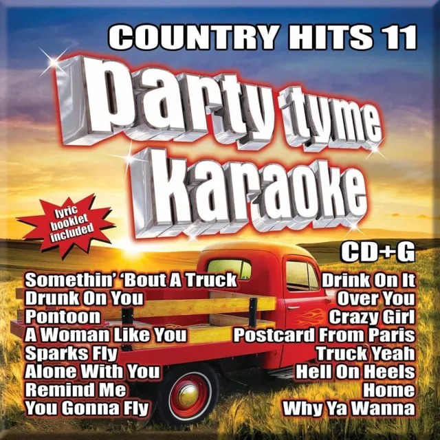 2012 Partei Tyme Karaoke Country Hits 11 Inklusive Taylor Swift, Tim Mcgraw