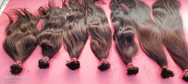 Extensions professionnelles de cheveux à pointe de kératine Fusion par Raw...
